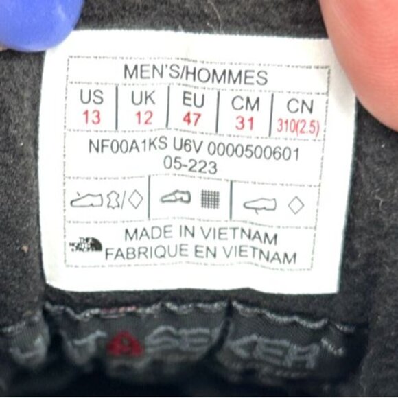 The North Face Mens Snowfuse Snow Boots Brown Size 13 - Picture 5 of 8